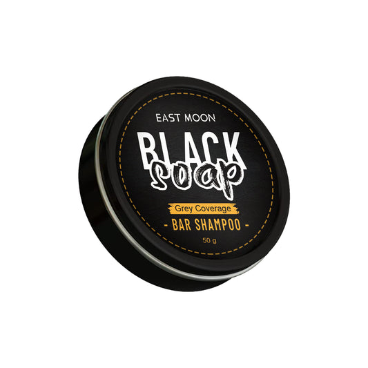 Black Soap Anti-Dandruff Shampoo Bar Soap for Grey Hair Solid Cover with Refreshing Nourishing Features Black Grey Hair Soap Bar