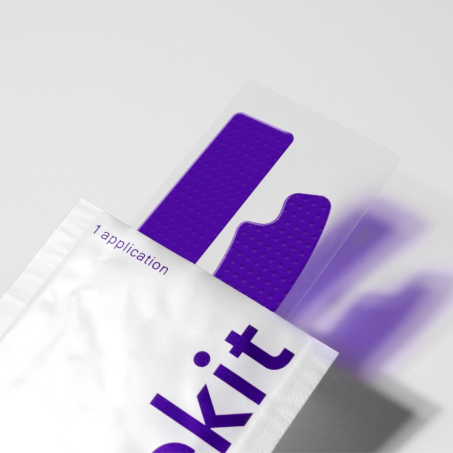 Smile kit 14pairs Teeth Brightening Strips Compact Purple Teeth Whitening Strips Individual Packaging Oral Care Tools Travel and Daily Use
